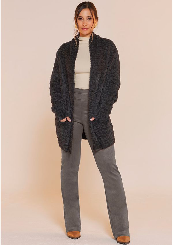 CALÇA SUEDE BOOT CUT