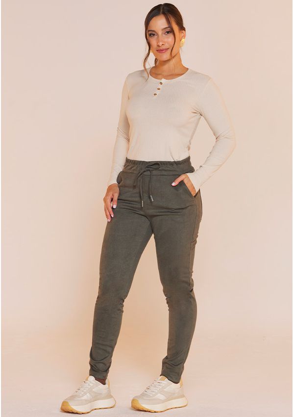 BLUSA CANELADA COM BOTÕES