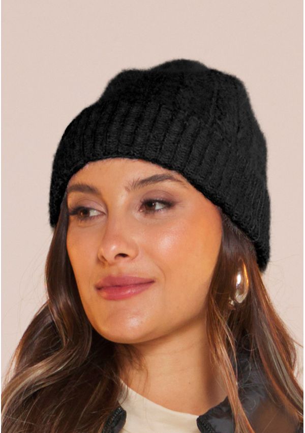 GORRO FEMININO COM POMPOM