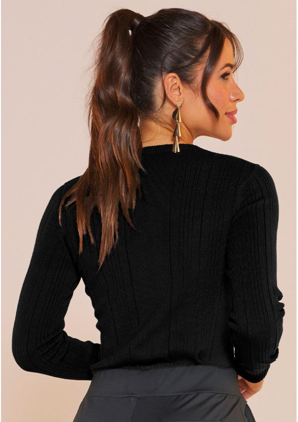 BLUSA CROPPED JOLIE | RUDÉLY LOJA