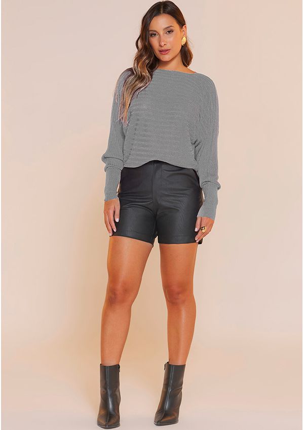 BLUSA TRICÔ AMPLA