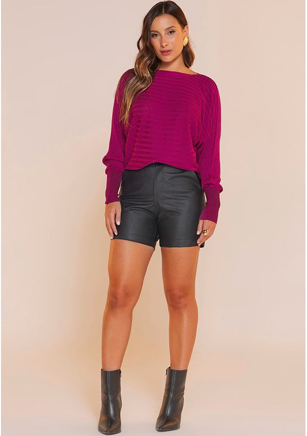 BLUSA TRICÔ AMPLA