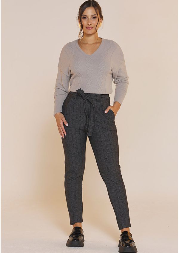 PULL PLUMA DECOTE V