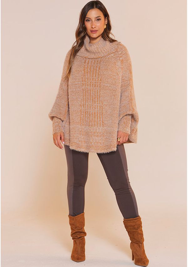 PONCHO PLUMA