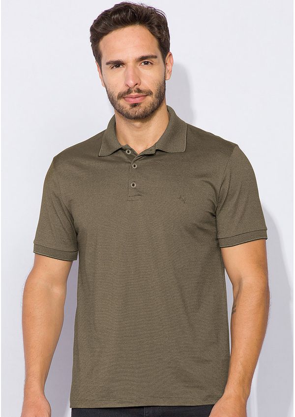 Polo Malha Mescla 