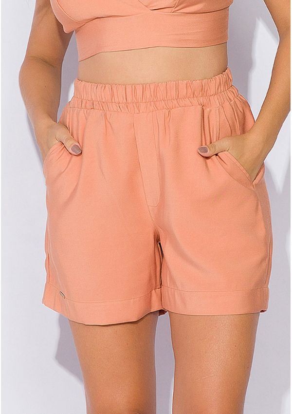 Short Twill Com Elástico