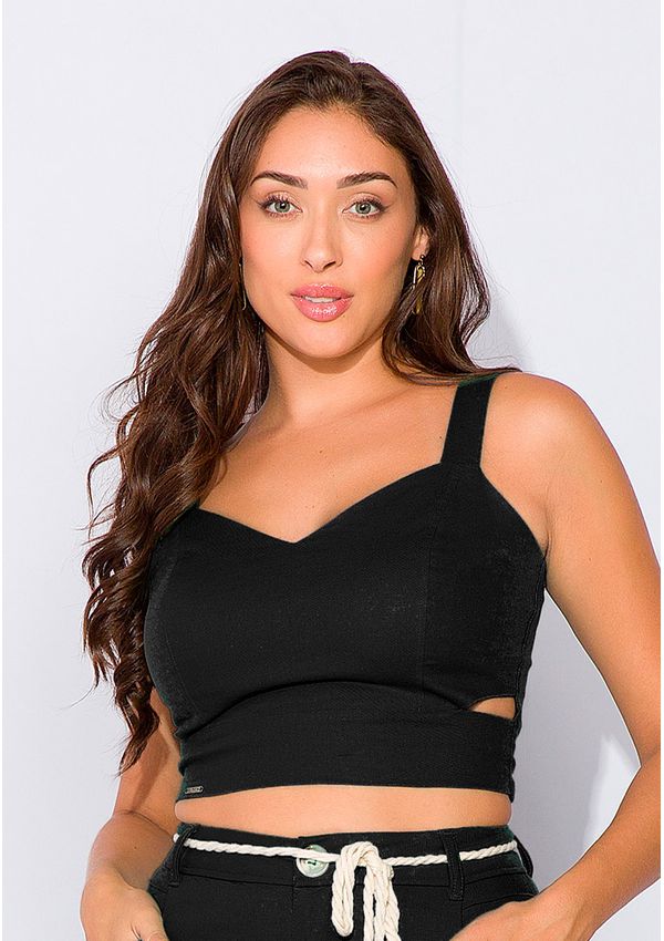 Cropped Linho 