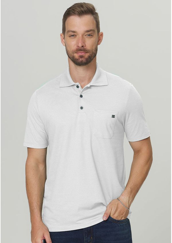 POLO PIQUE COM BOLSO