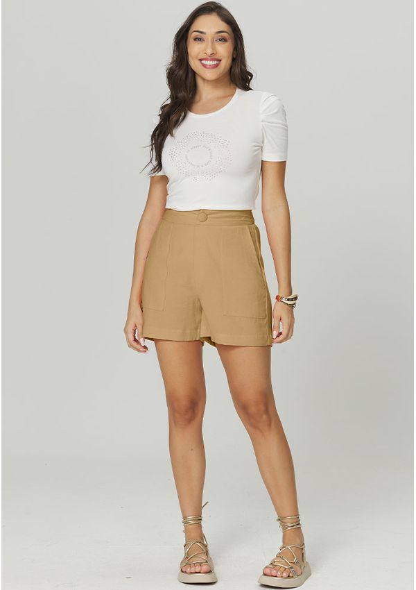 SHORT TWILL ELÁSTICO