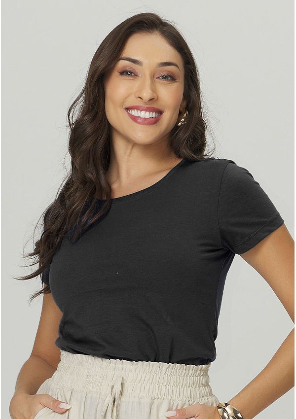 T-SHIRT BASIC ALGODÃO