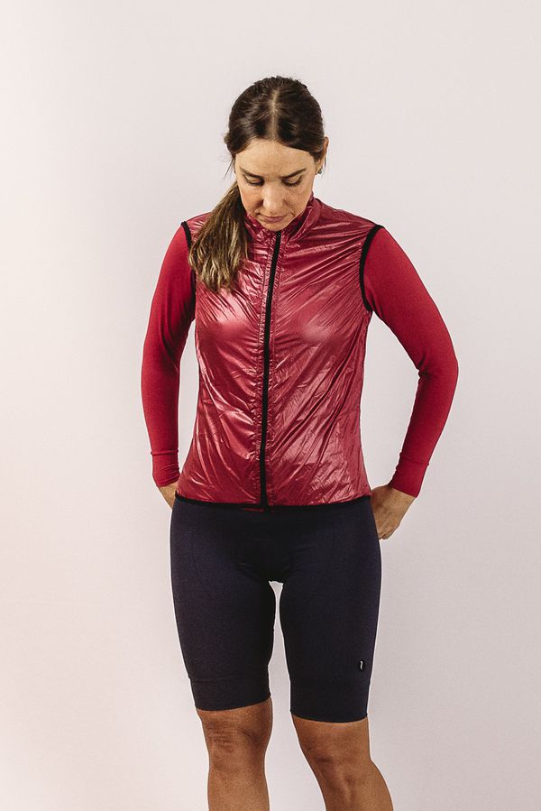 Casaco Corta Vento Vermelho | ponytail