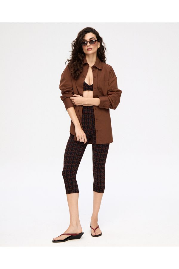 CAMISA CLEO MARROM