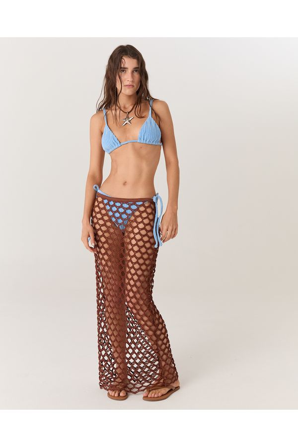 SAIA MACRAME MARROM EVA 