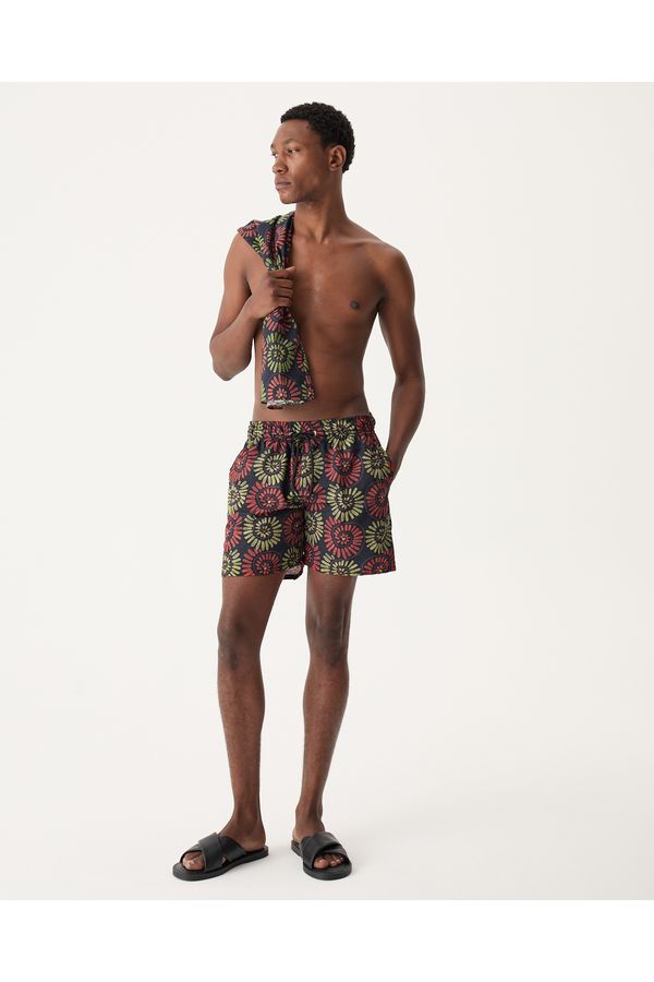 SHORT ESTAMPADO CONCHAS MASCULINO 