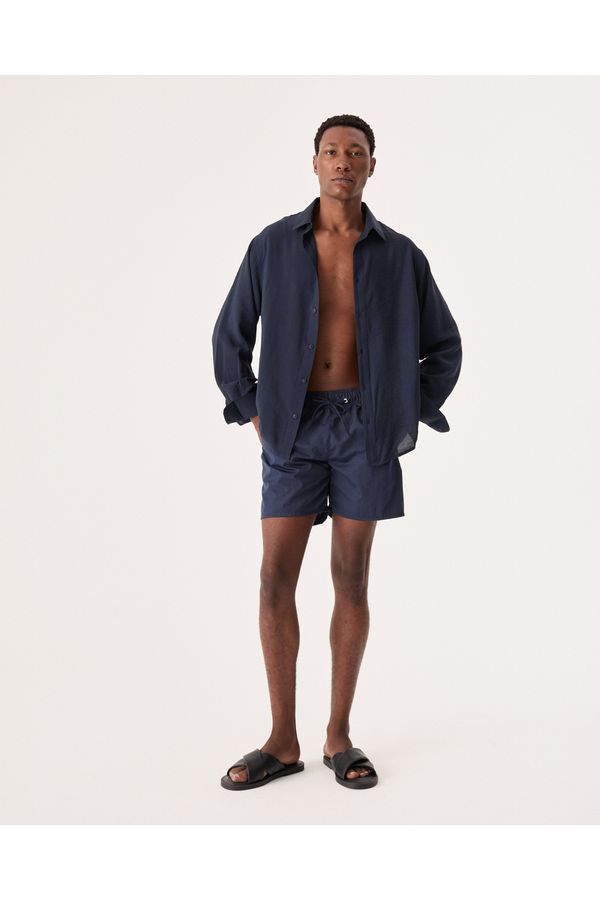 CAMISA AZUL NOITE MASCULINO BIA 