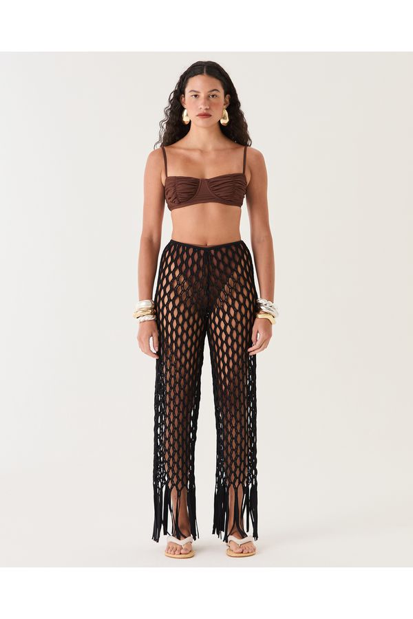 CALÇA MACRAME PRETA PAOLA