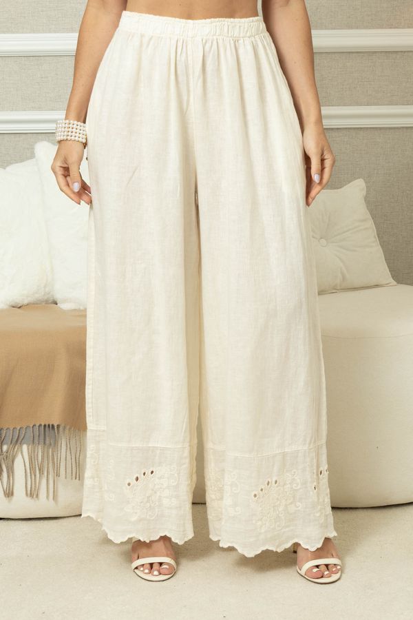 CALÇA ACÁCIA OFF - Loja Linho Italiano