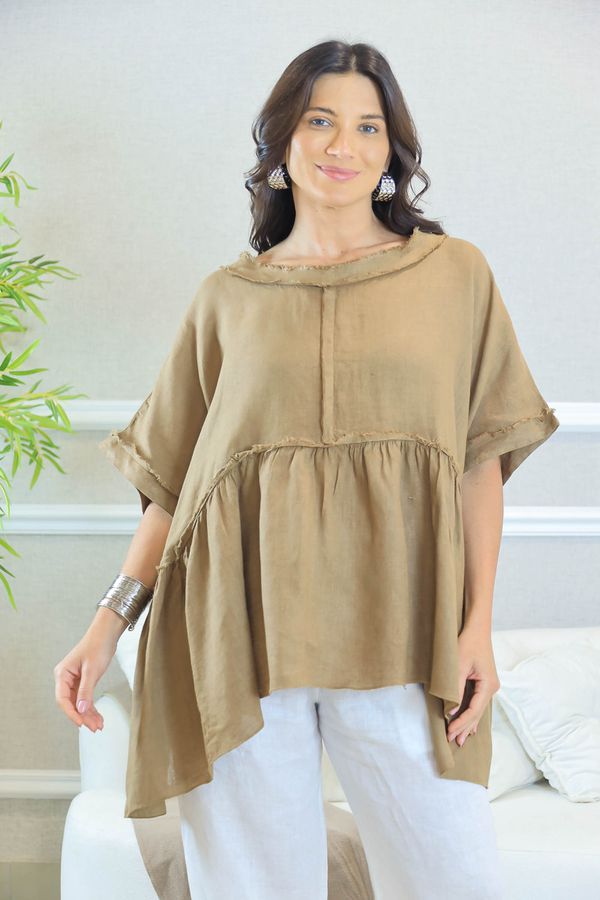 BATA OLIVIA CAPUCCINO - Loja Linho Italiano