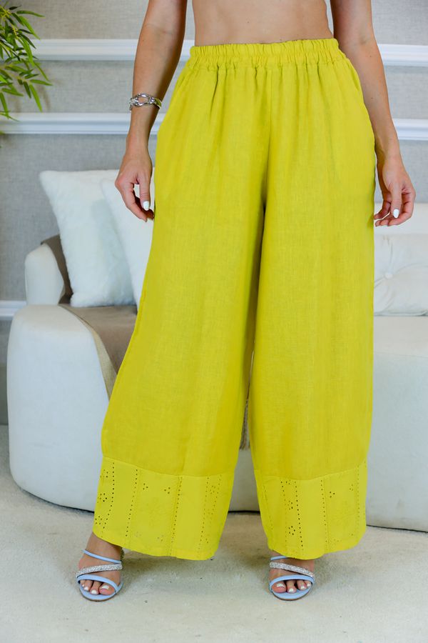 CALÇA GEISA BAMBU - Loja Linho Italiano