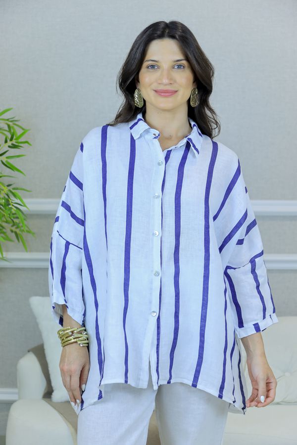 CAMISA MATILDE MARINHO - Loja Linho Italiano