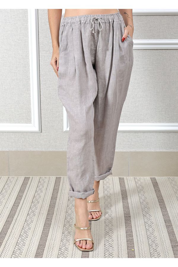 Calça Clássica Linho Italiano Fendi - Loja Linho Italiano