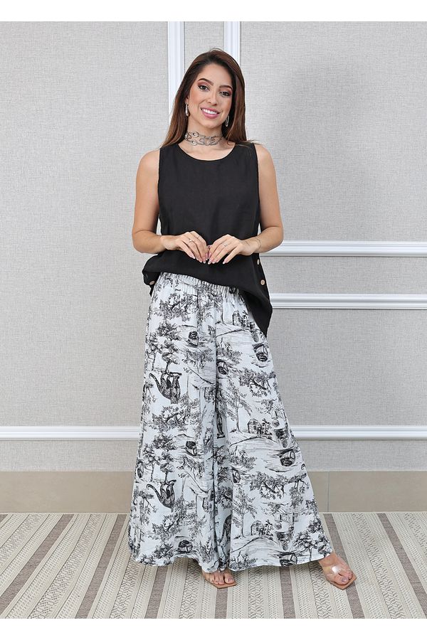Conjunto Dior Linho Italiano Preto - Loja Linho Italiano