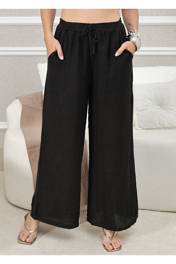 CALÇA CLEIDE PRETO - Loja Linho Italiano