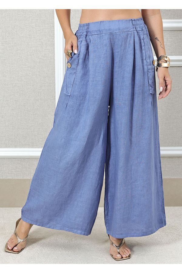 CALÇA PRISCILA JEANS - Loja Linho Italiano