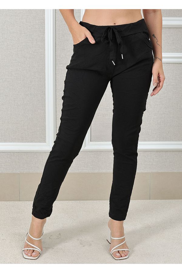 CALÇA VANESSA LIOCEL PRETO - Loja Linho Italiano