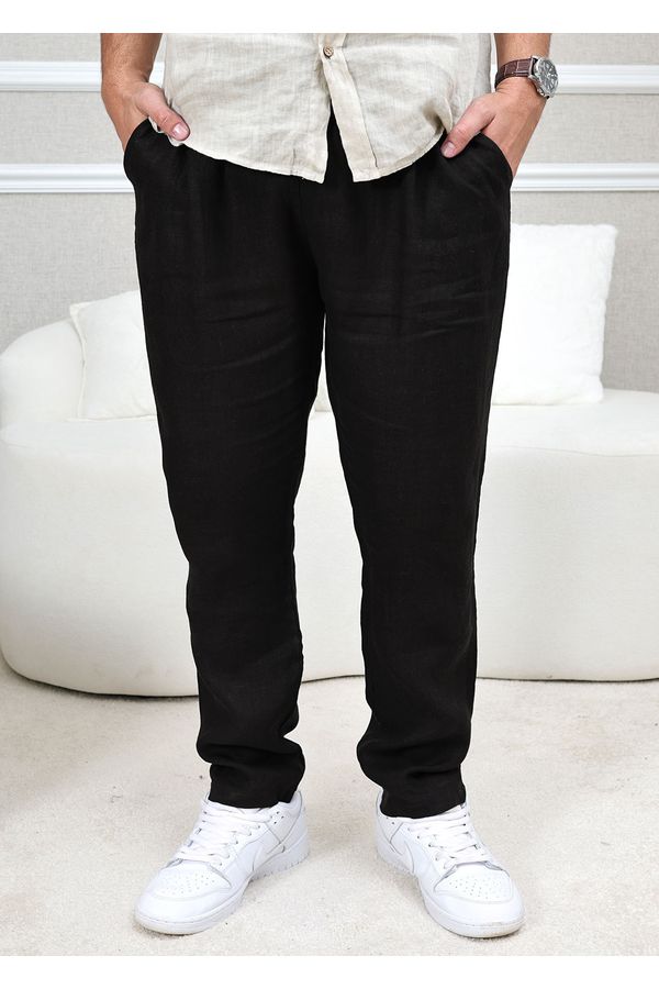 CALÇA RYAN MASCULINO PRETO - Loja Linho Italiano