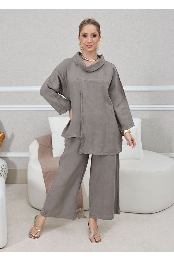 CONJUNTO ELIENE FENDI - Loja Linho Italiano