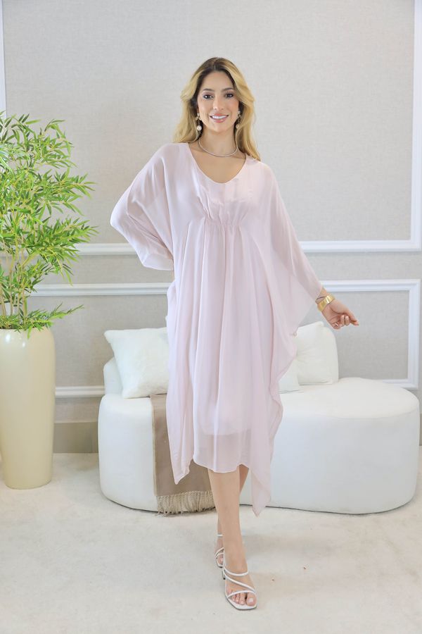 KAFTAN KEFERA ROSA BEBÊ - Loja Linho Italiano