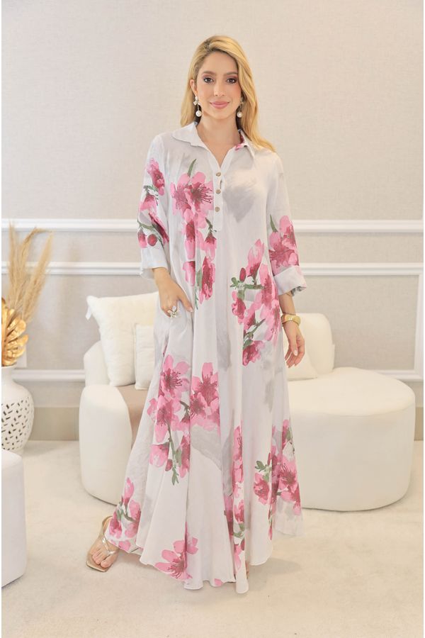 VESTIDO RAISSA BRANCO - Loja Linho Italiano