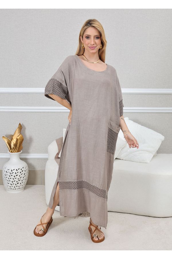 VESTIDO EVELIN FENDI - Loja Linho Italiano