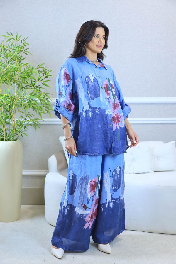 CONJUNTO AURORA JENAS - Loja Linho Italiano