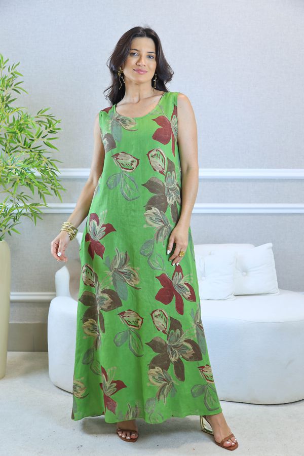 VESTIDO HADA PISTACHE - Loja Linho Italiano