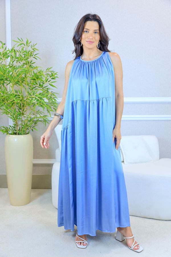 VESTIDO SIMONE JEANS - Loja Linho Italiano