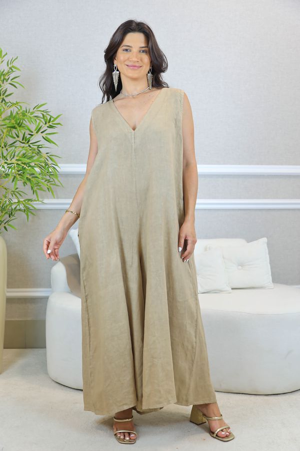 MACACAO ÂNGELA CARAMELO - Loja Linho Italiano