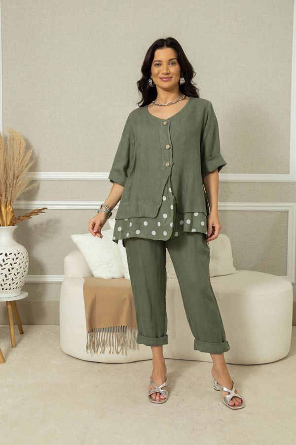 CAMISA IARA CJ MILITAR - Loja Linho Italiano