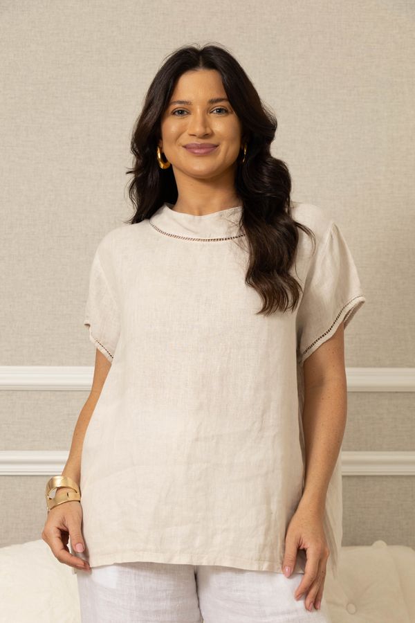 BATA SOL BEGE - Loja Linho Italiano