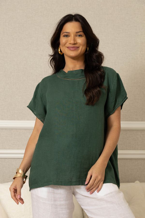 BATA SOL VERDE GUCCI - Loja Linho Italiano