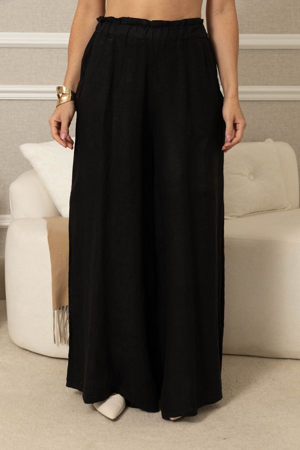 CALÇA ANDREA PRETO - Loja Linho Italiano