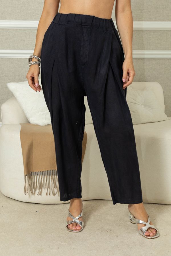 CALÇA EVA CJ MARINHO - Loja Linho Italiano