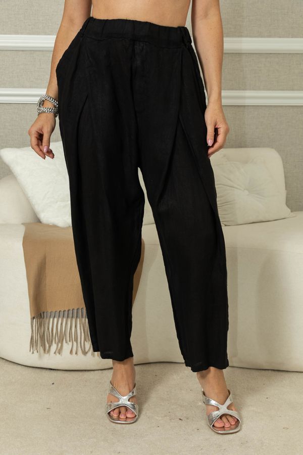 CALÇA EVA CJ PRETO - Loja Linho Italiano