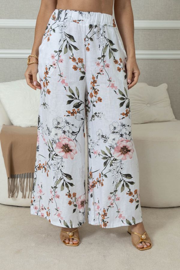 CALÇA FER BRANCO - Loja Linho Italiano