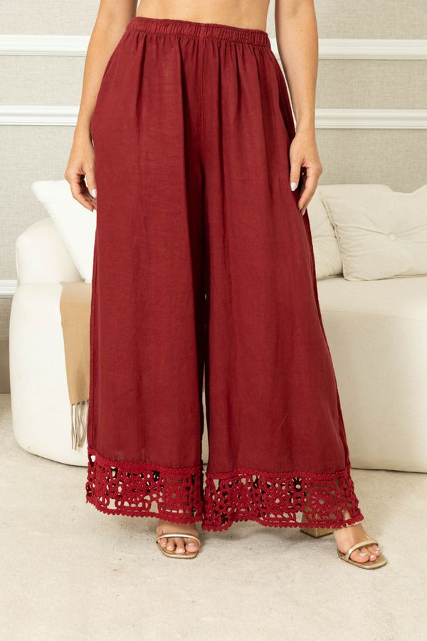 CALÇA LÓTUS CJ BORDO - Loja Linho Italiano