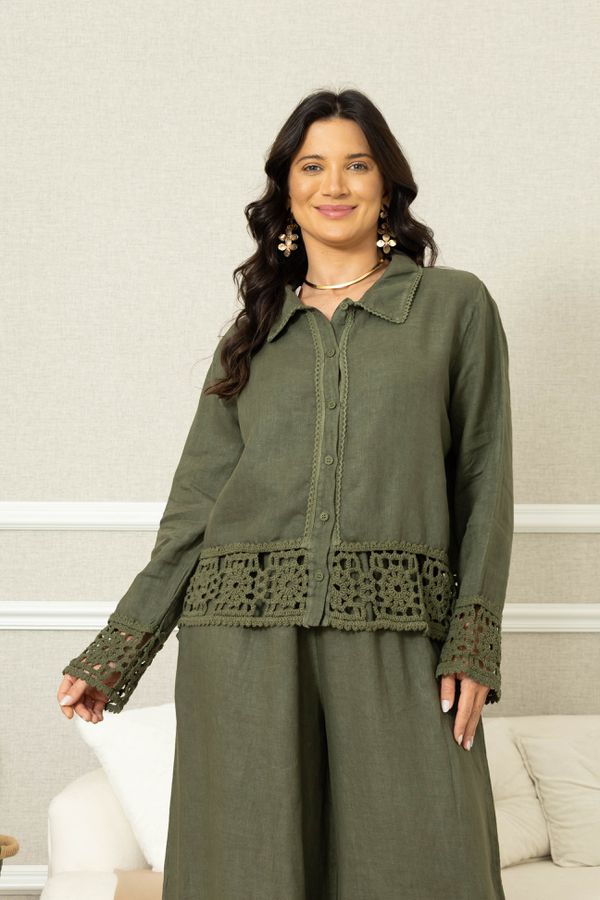 CAMISA LÓTUS CJ MILITAR - Loja Linho Italiano