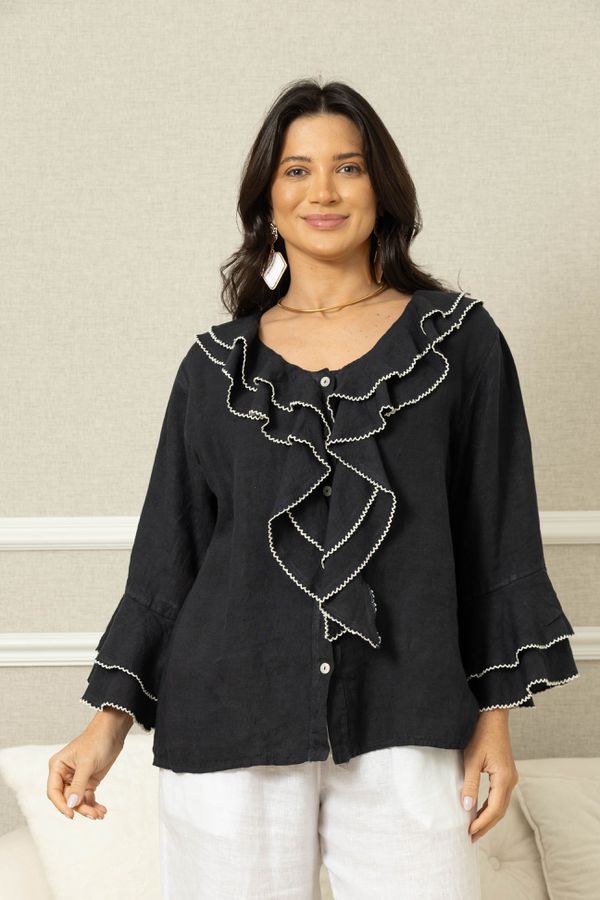 CAMISA ALIANCE MARINHO - Loja Linho Italiano