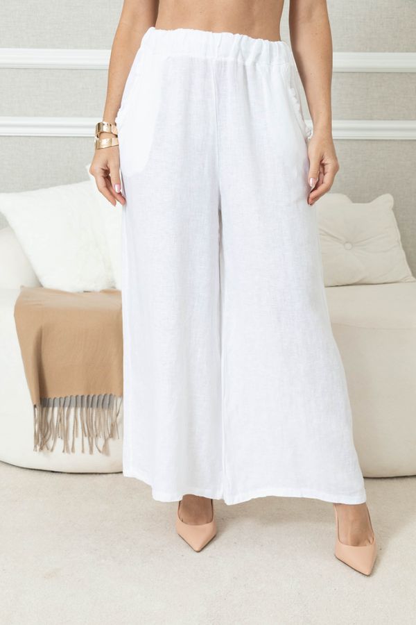 CALÇA BIA CJ BRANCO - Loja Linho Italiano