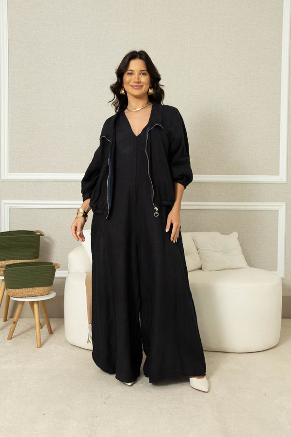 PARKA NATURALLE CJ MARINHO - Loja Linho Italiano